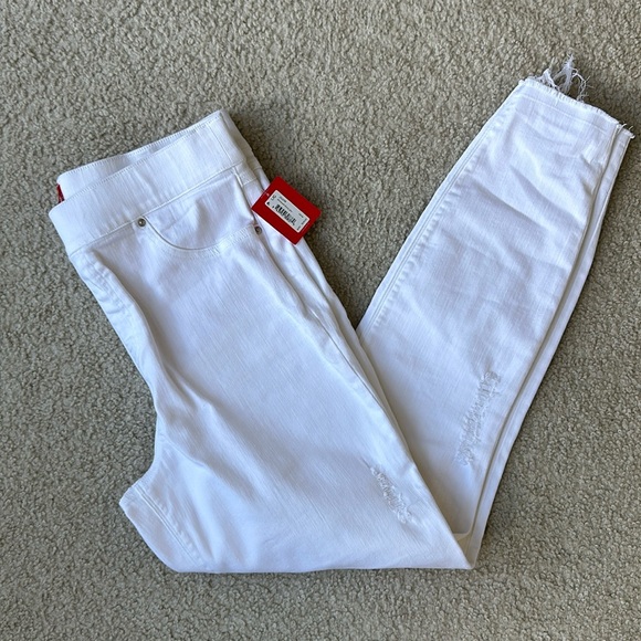 SPANX Distressed Skinny Jeans - Picture 2 of 15